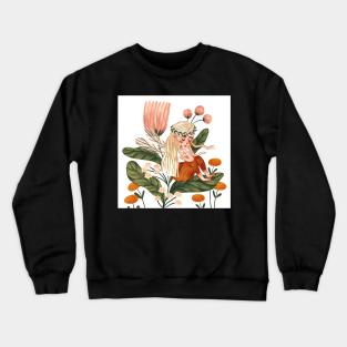 Flower Fairy Crewneck Sweatshirt